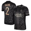 Officiële Voetbalshirt Paris Saint-Germain Hakimi 2 Derde 2023-24 - Heren